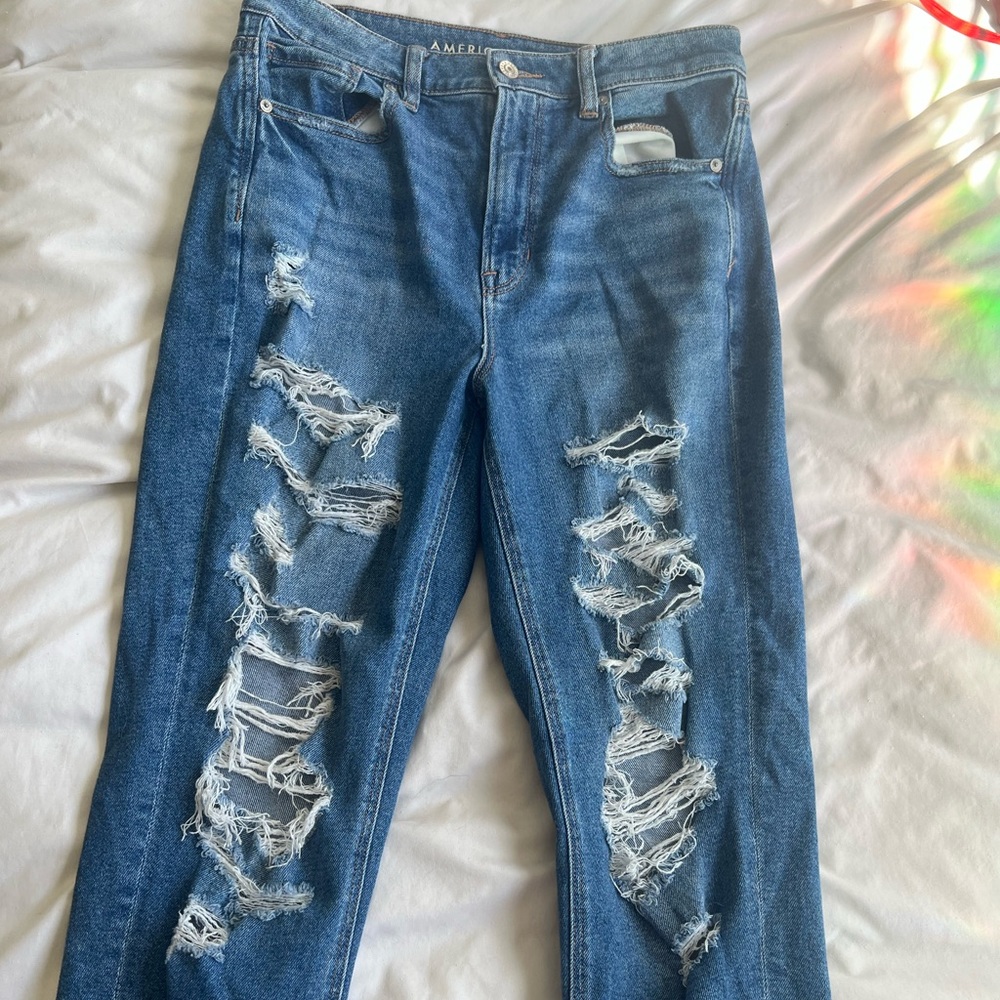 American Eagle Ripped Skinny Jeans